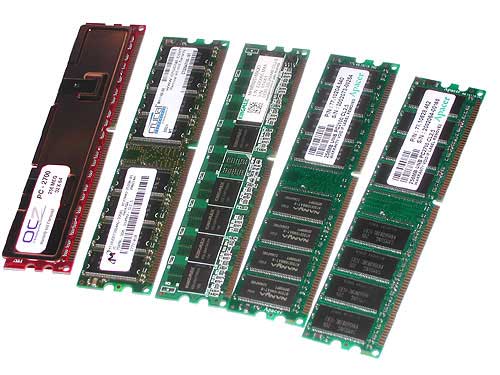 DDR SDRAM MEMORY upgrades- 128mb, 256mb, 512mb DDR 184pin 200pin RAM